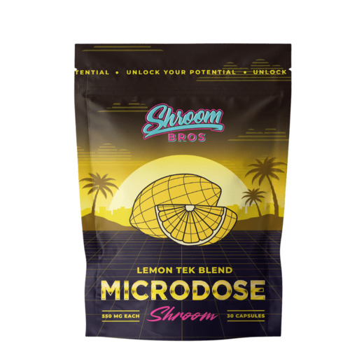 Magic Mushroom Microdose Capsules – Lemon Tek