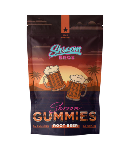 Magic Mushrooms Gummies – Root Beer (3.5g)