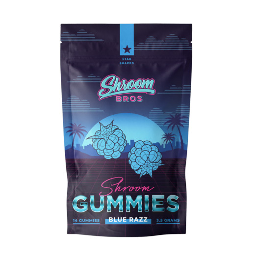 Magic Mushroom Gummies – Blue Raz (3.5g)