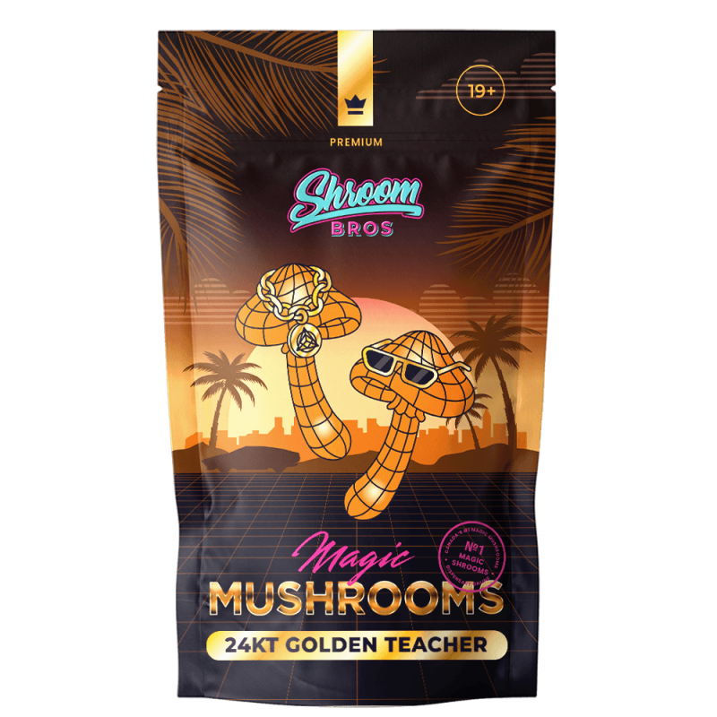 24kt Golden Teacher Magic Mushrooms